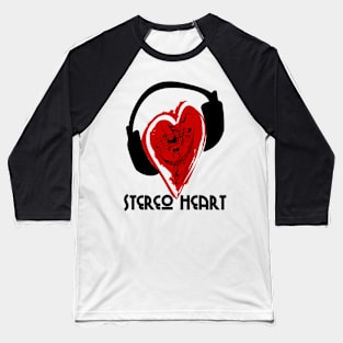 Stereo Heart, Music in the Heart Face Mask Baseball T-Shirt